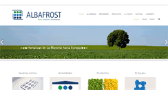 Desktop Screenshot of albafrost.com